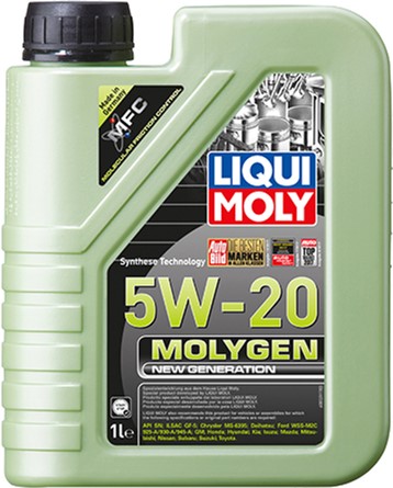 Олива моторна LIQUI MOLY Molygen New Generation 5W-20 1 л (4100420085390)